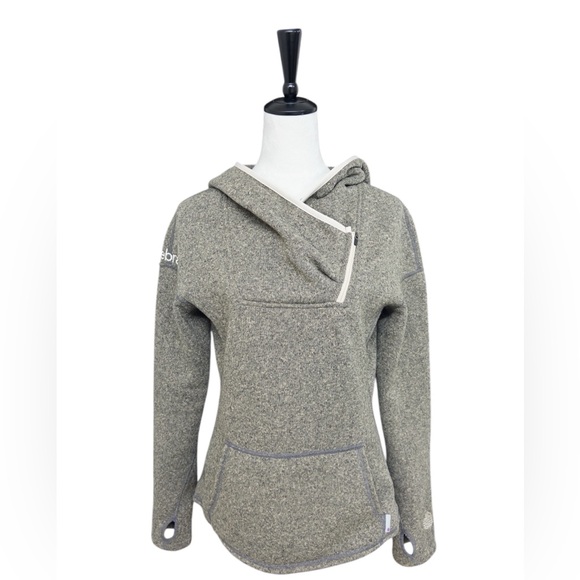 Stio Cerebra Women’s Fleece Hoodie Pullover Gray Size S - Picture 1 of 14